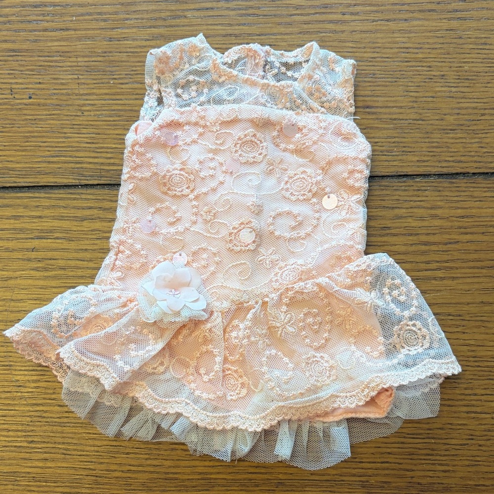 American Girl Shimmer and Lace Party Dress